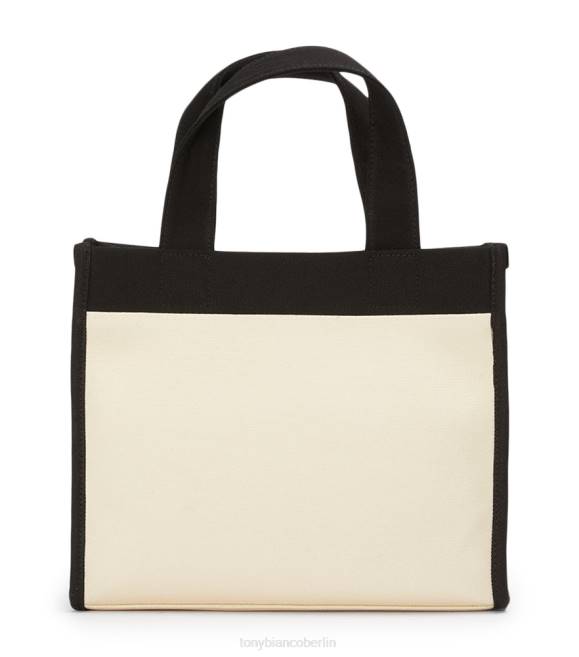 Handtaschen| de Tony Bianco Frauen Teagan-Einkaufstasche schwarz/beige 4624675